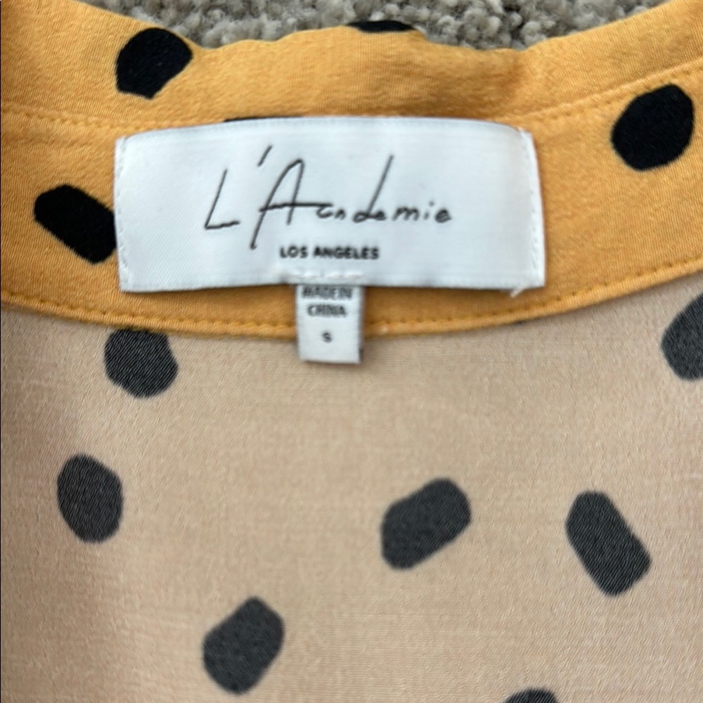 L’Academie Polka Dot Blouse - Picture 2 of 3